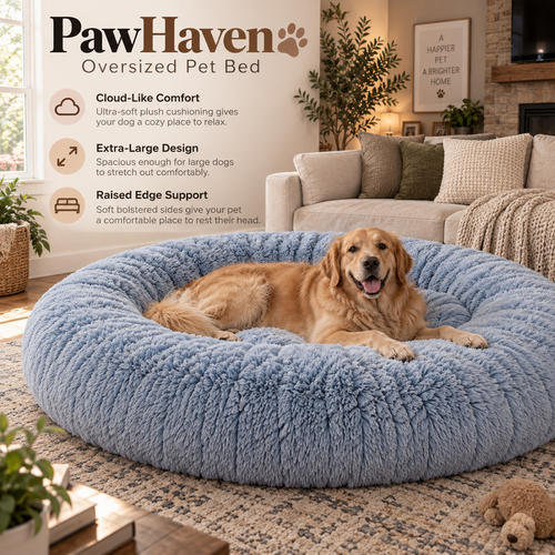 Paw Haven Oversized Dog Bed